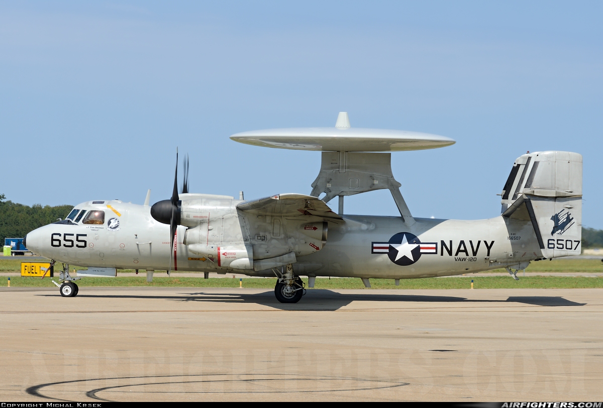 USA - Navy Grumman E-2C Hawkeye 166507 at Virginia Beach - Oceana NAS / Apollo Soucek Field (NTU / KNTU), USA