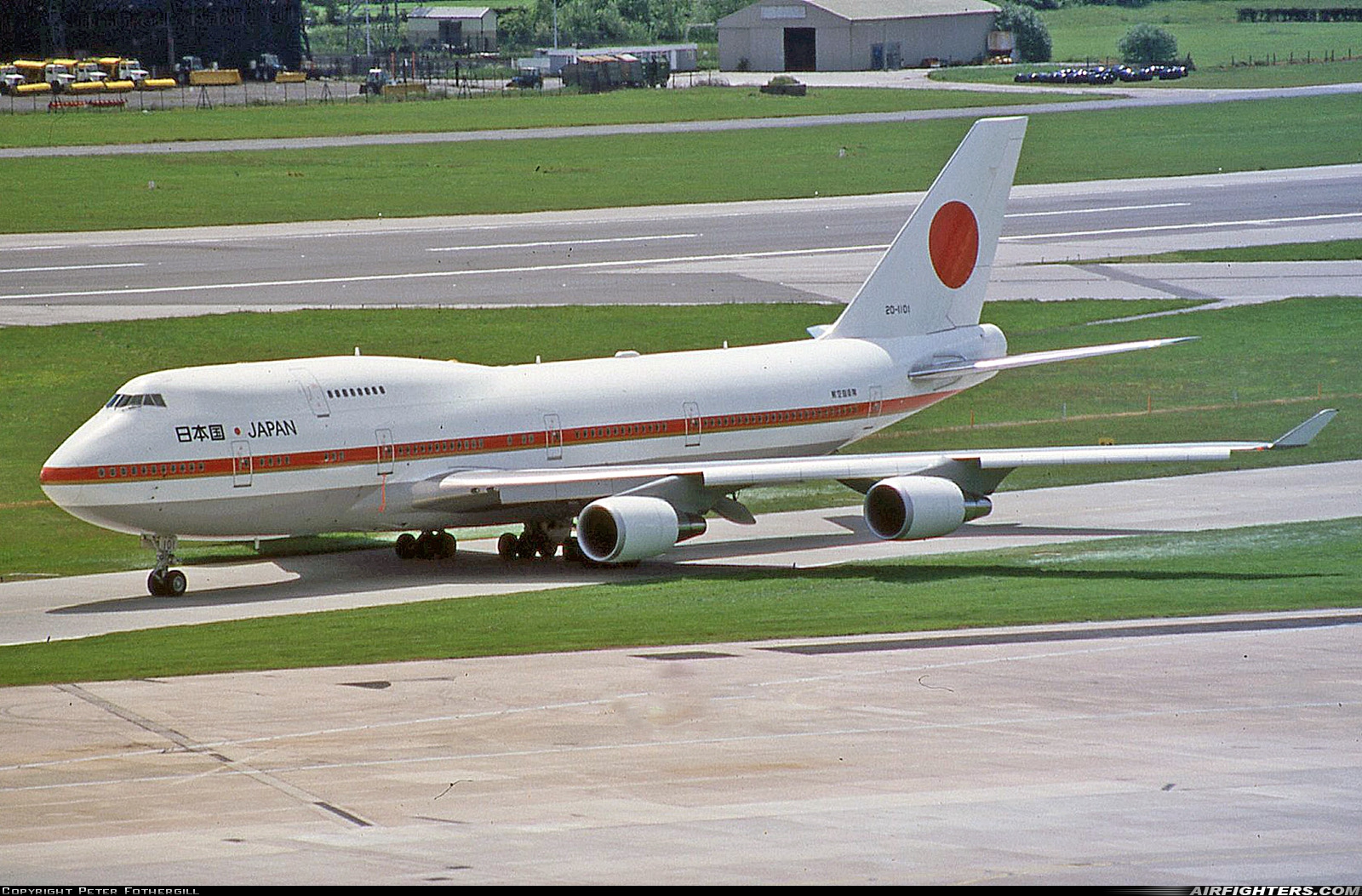 Japan - Air Force Boeing 747-47C 20-1101 at Manchester - Int. (Ringway) (MAN / EGCC), UK