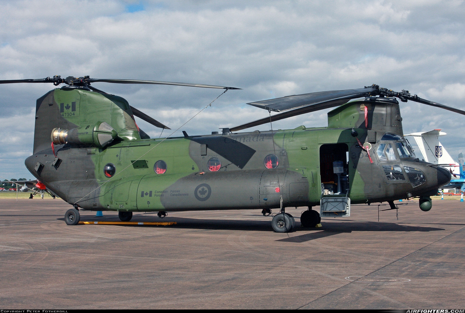 Canada - Air Force Boeing Vertol CH-147F Chinook 147304 at Fairford (FFD / EGVA), UK
