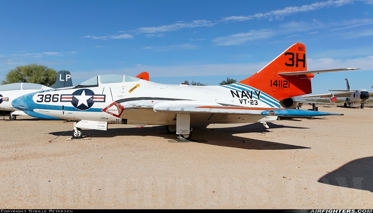 USA - Navy Grumman TAF-9J Cougar 141121 at Tucson - Pima Air and Space Museum, USA