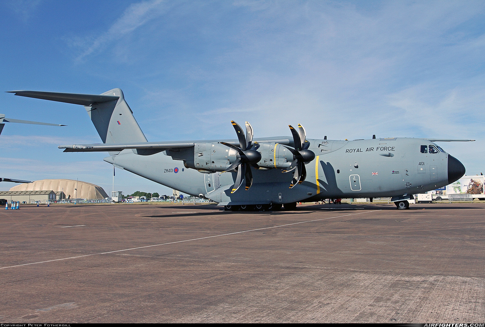 UK - Air Force Airbus Atlas C1 (A400M-180) ZM401 at Fairford (FFD / EGVA), UK
