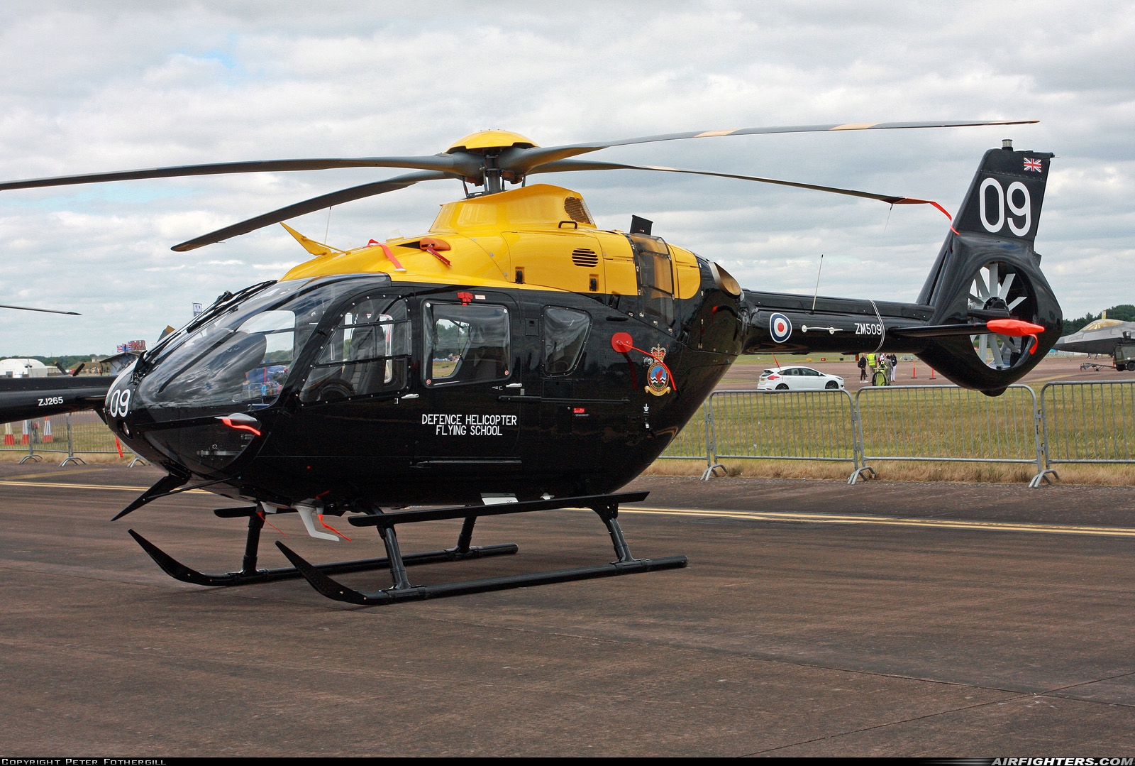UK - Air Force Eurocopter EC-135T3 ZM509 at Fairford (FFD / EGVA), UK