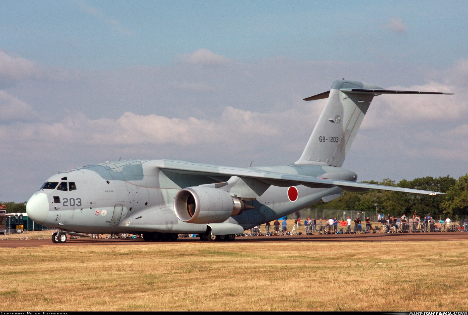 Japan - Air Force Kawasaki C-2 68-1203 at Fairford (FFD / EGVA), UK