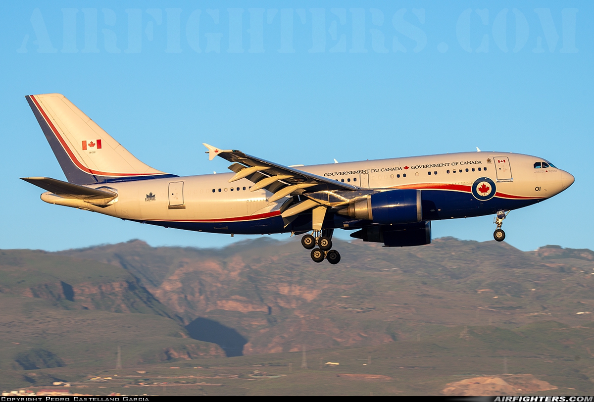 Canada - Air Force Airbus CC-150 Polaris (A310-304(F)) 15001 at Gran Canaria (- Las Palmas / Gando) (LPA / GCLP), Spain
