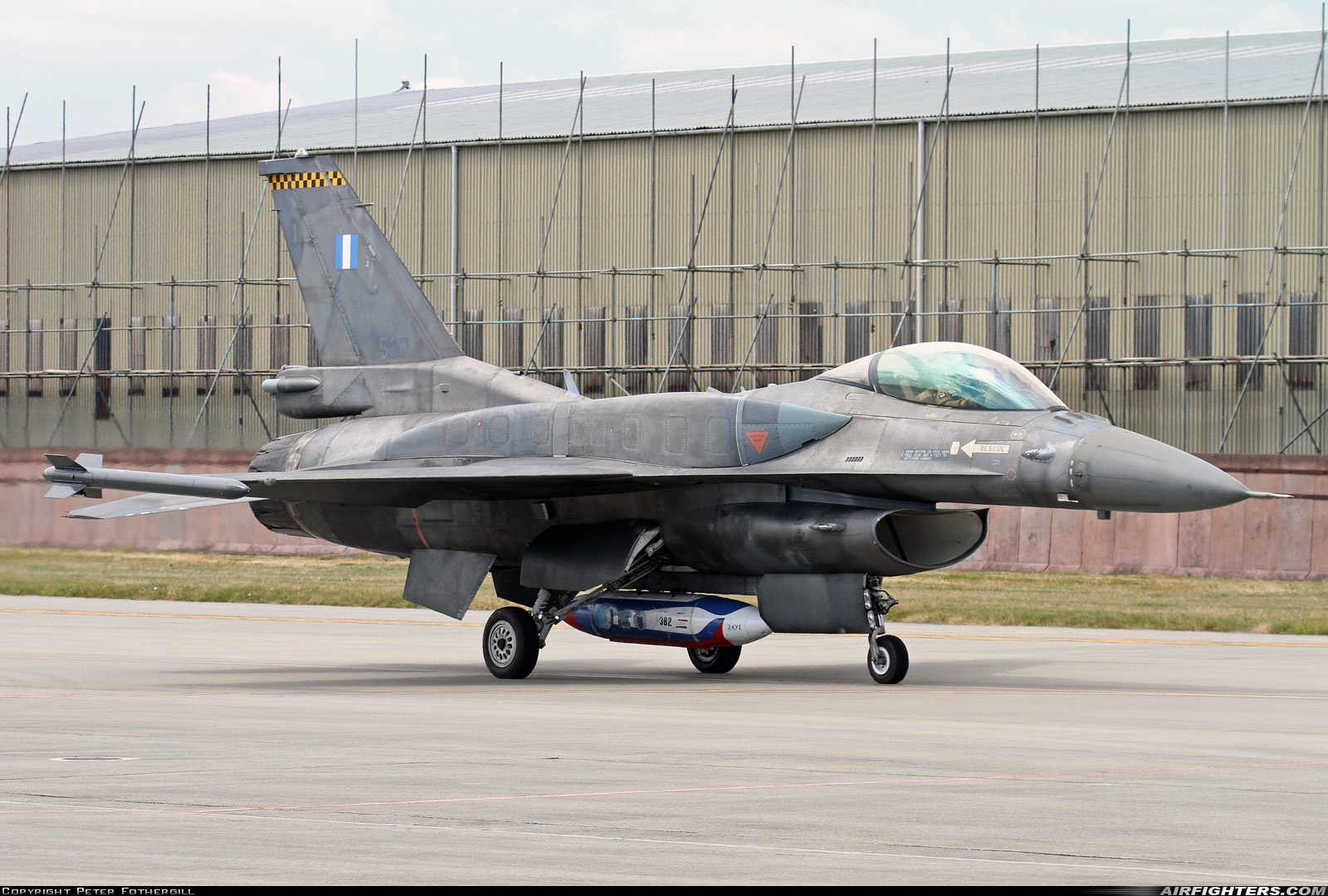 Greece - Air Force General Dynamics F-16C Fighting Falcon 529 at Fairford (FFD / EGVA), UK