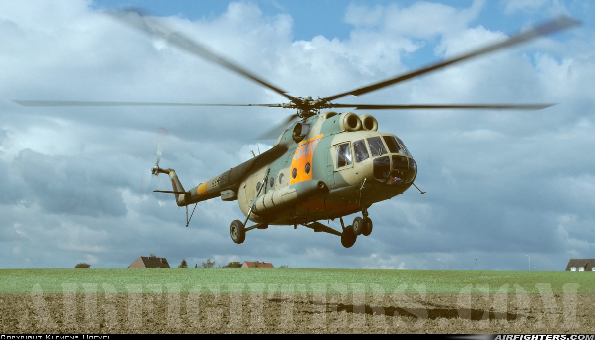Germany - Navy Mil Mi-8T 93+09 at Off-Airport - Rheine, Germany