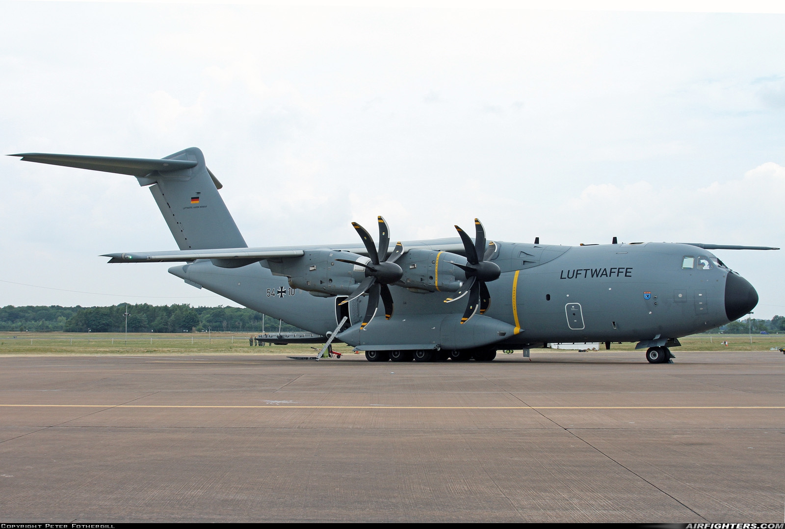 Germany - Air Force Airbus A400M-180 Atlas 54+10 at Fairford (FFD / EGVA), UK