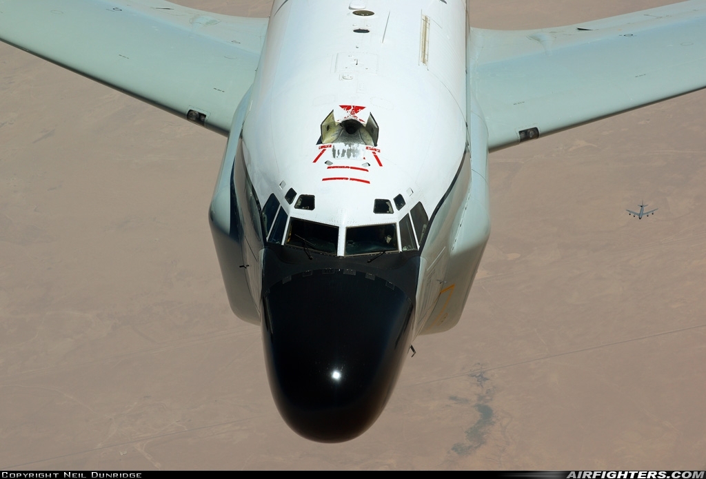 USA - Air Force Boeing RC-135V Rivet Joint (739-445B) 64-14842 at Persian Gulf, International Airspace