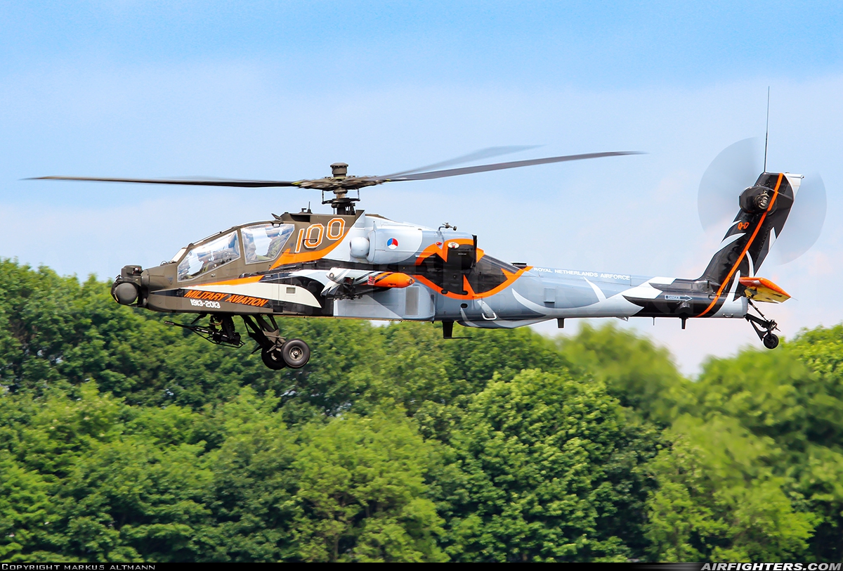 Netherlands - Air Force Boeing AH-64DN Apache Longbow Q-17 at Uden - Volkel (UDE / EHVK), Netherlands