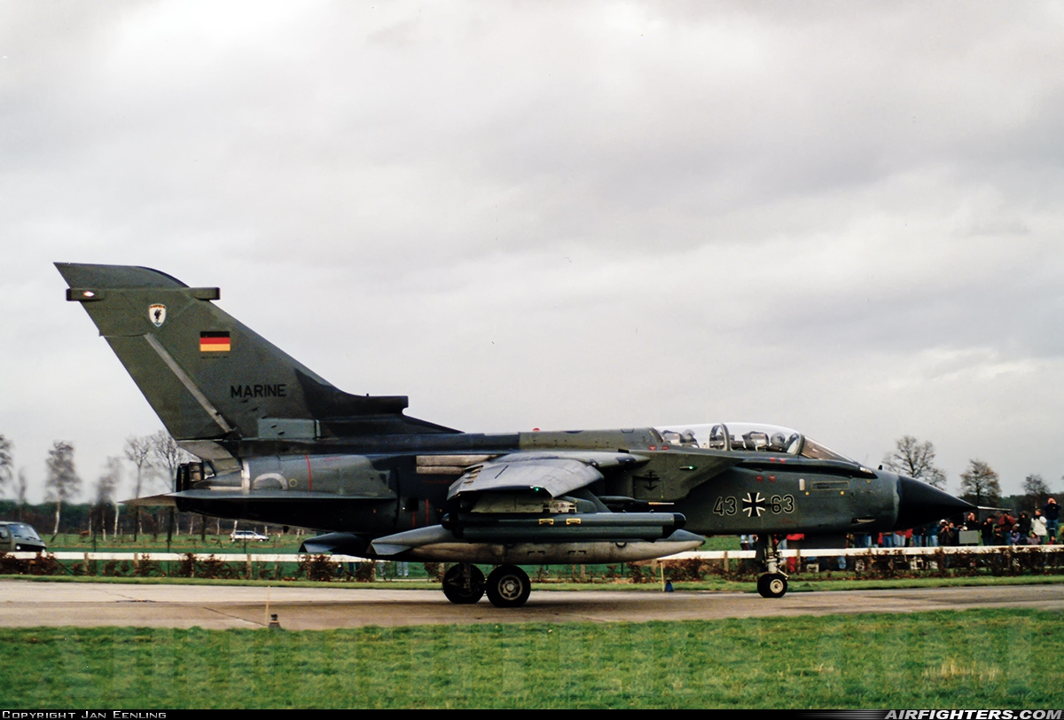 Germany - Navy Panavia Tornado IDS 43+63 at Uden - Volkel (UDE / EHVK), Netherlands