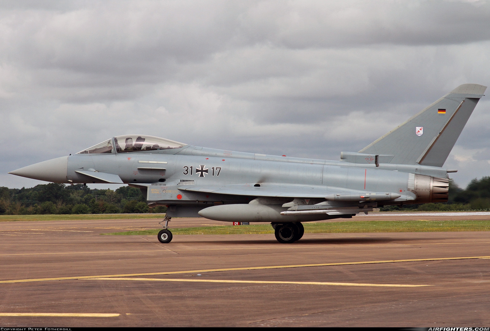 Germany - Air Force Eurofighter EF-2000 Typhoon S 31+17 at Fairford (FFD / EGVA), UK