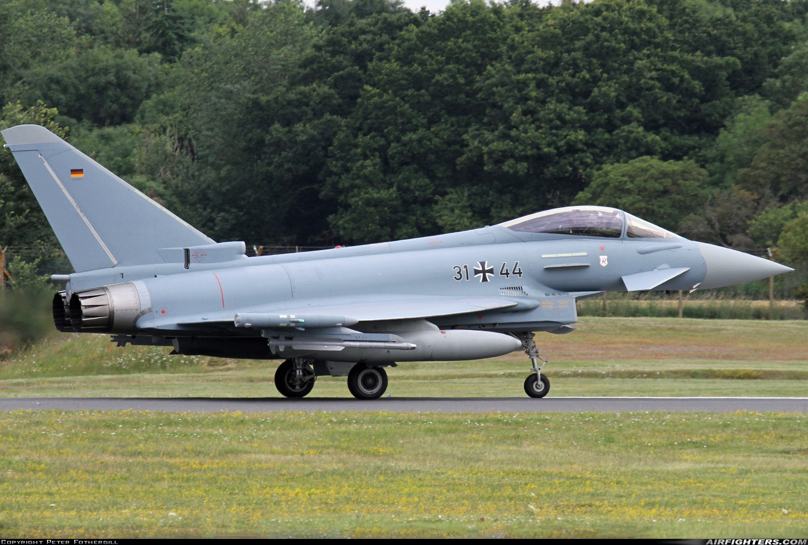 Germany - Air Force Eurofighter EF-2000 Typhoon S 31+44 at Fairford (FFD / EGVA), UK