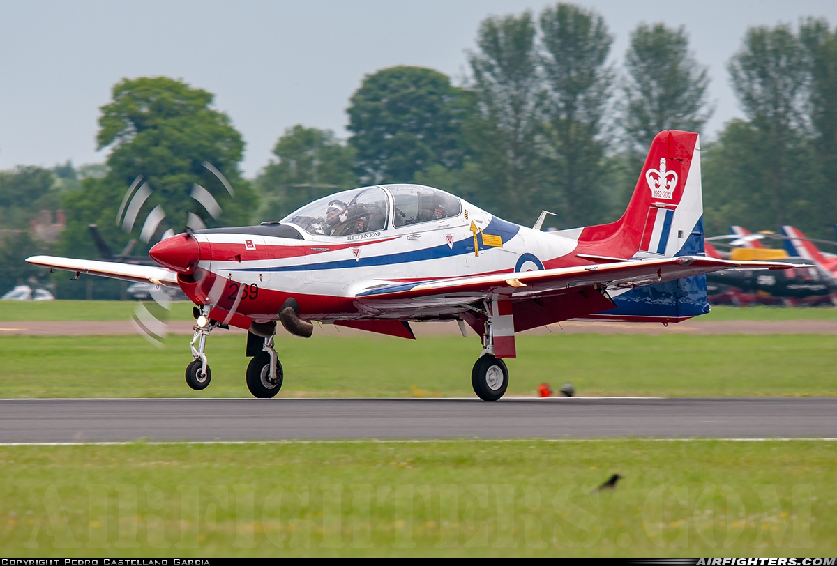 UK - Air Force Short Tucano T1 ZF269 at Fairford (FFD / EGVA), UK