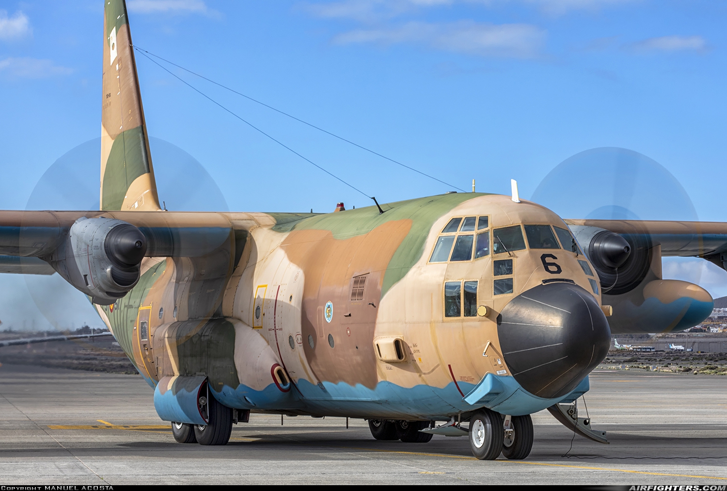 Spain - Air Force Lockheed KC-130H Hercules (L-382) TK.10-06 at Gran Canaria (- Las Palmas / Gando) (LPA / GCLP), Spain