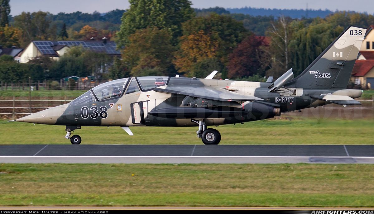 Company Owned - Top Aces (ATSI) Dassault/Dornier Alpha Jet A C-GFTO at Neuburg - Zell (ETSN), Germany