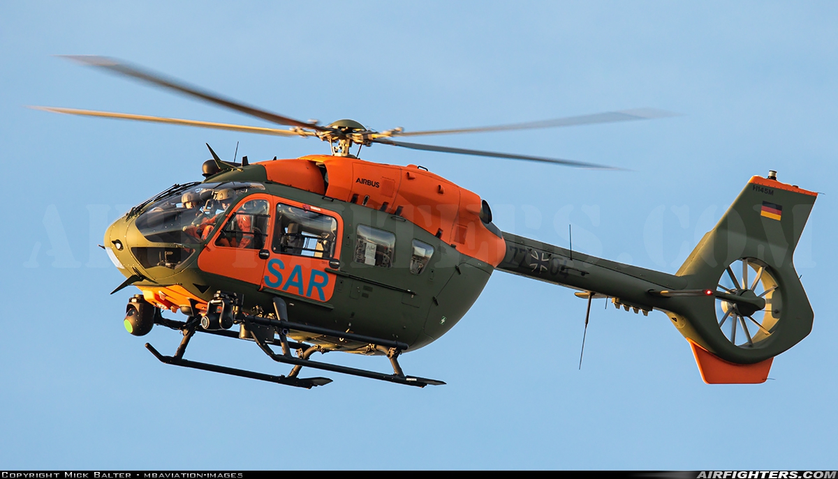 Germany - Army Eurocopter EC-645T2 77+04 at Norvenich (ETNN), Germany