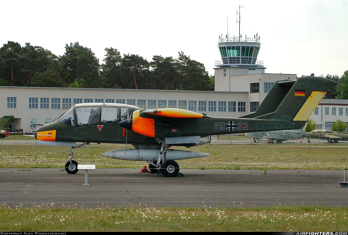 Germany - Air Force North American Rockwell OV-10B Bronco 99+33 at Berlin - Gatow (GWW / EDUG), Germany