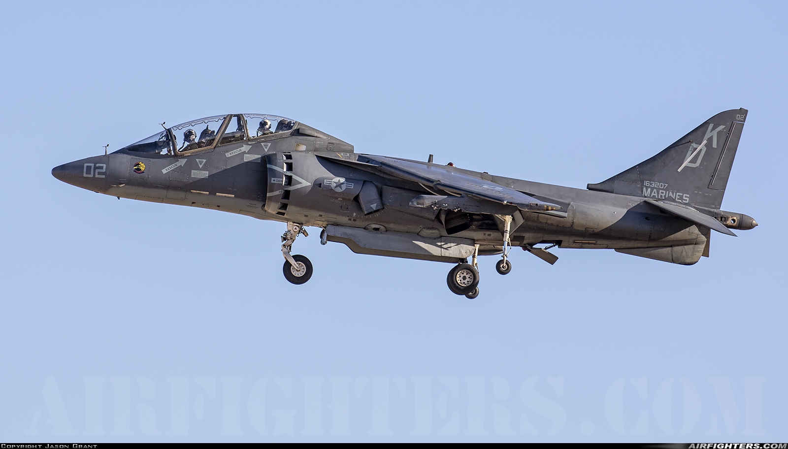 USA - Marines McDonnell Douglas TAV-8B Harrier II 163207 at Yuma - MCAS / Int. (NYL / KNYL), USA