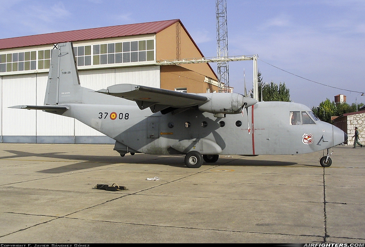 Spain - Air Force CASA C-212-200 Aviocar T.19B-29 at Valladolid (- Villanubla) (VLL / LEVD), Spain