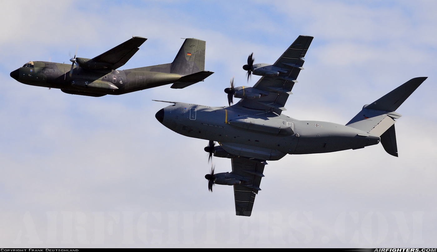 Germany - Air Force Airbus A400M-180 Atlas 54+23 at Fassberg (ETHS), Germany