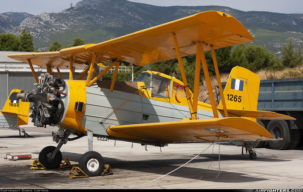 Greece - Air Force Grumman G-164A Ag-cat 1265 at Dekelia - Tatoi (LGTT), Greece