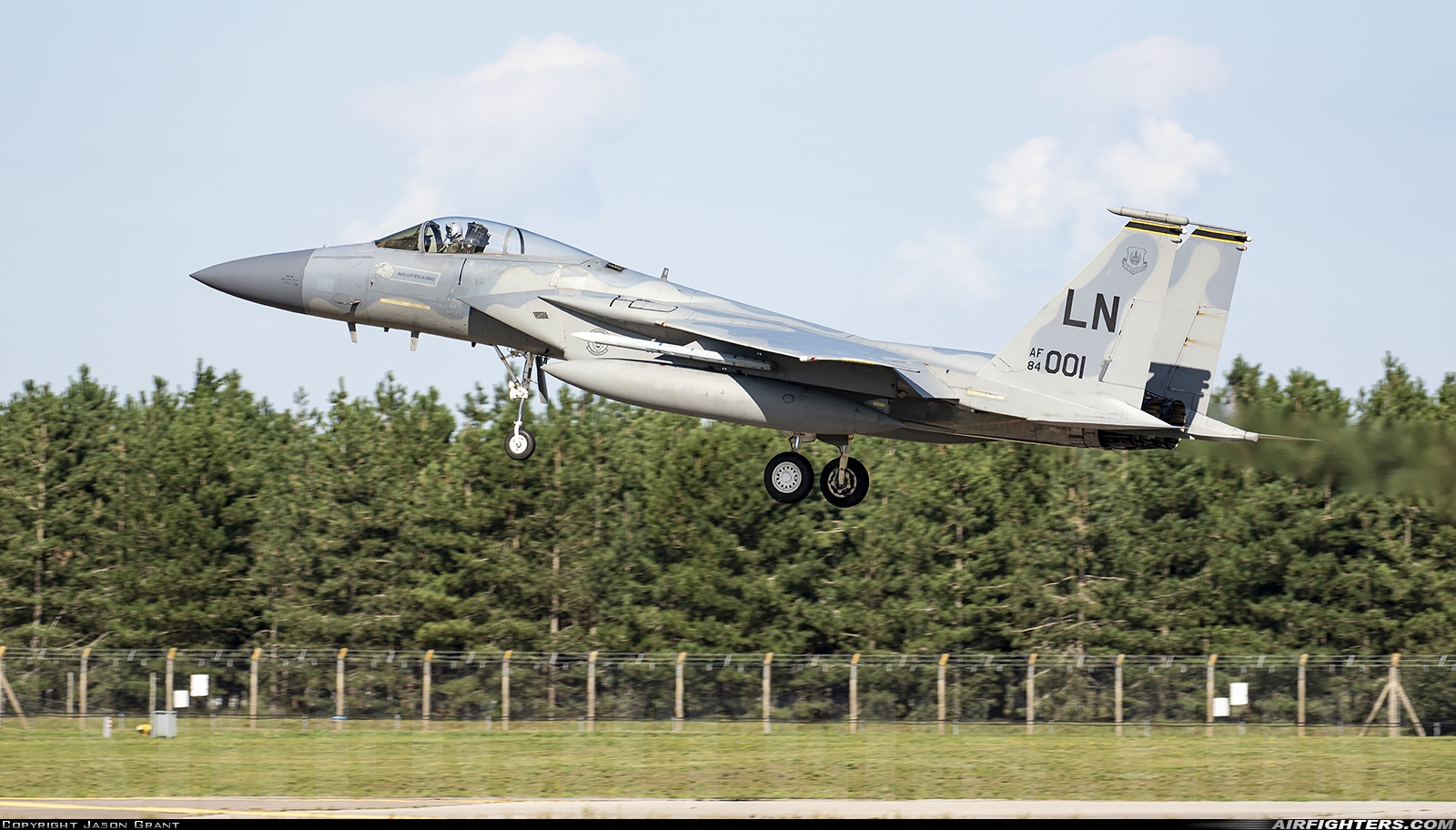 USA - Air Force McDonnell Douglas F-15C Eagle 84-0001 at Lakenheath (LKZ / EGUL), UK