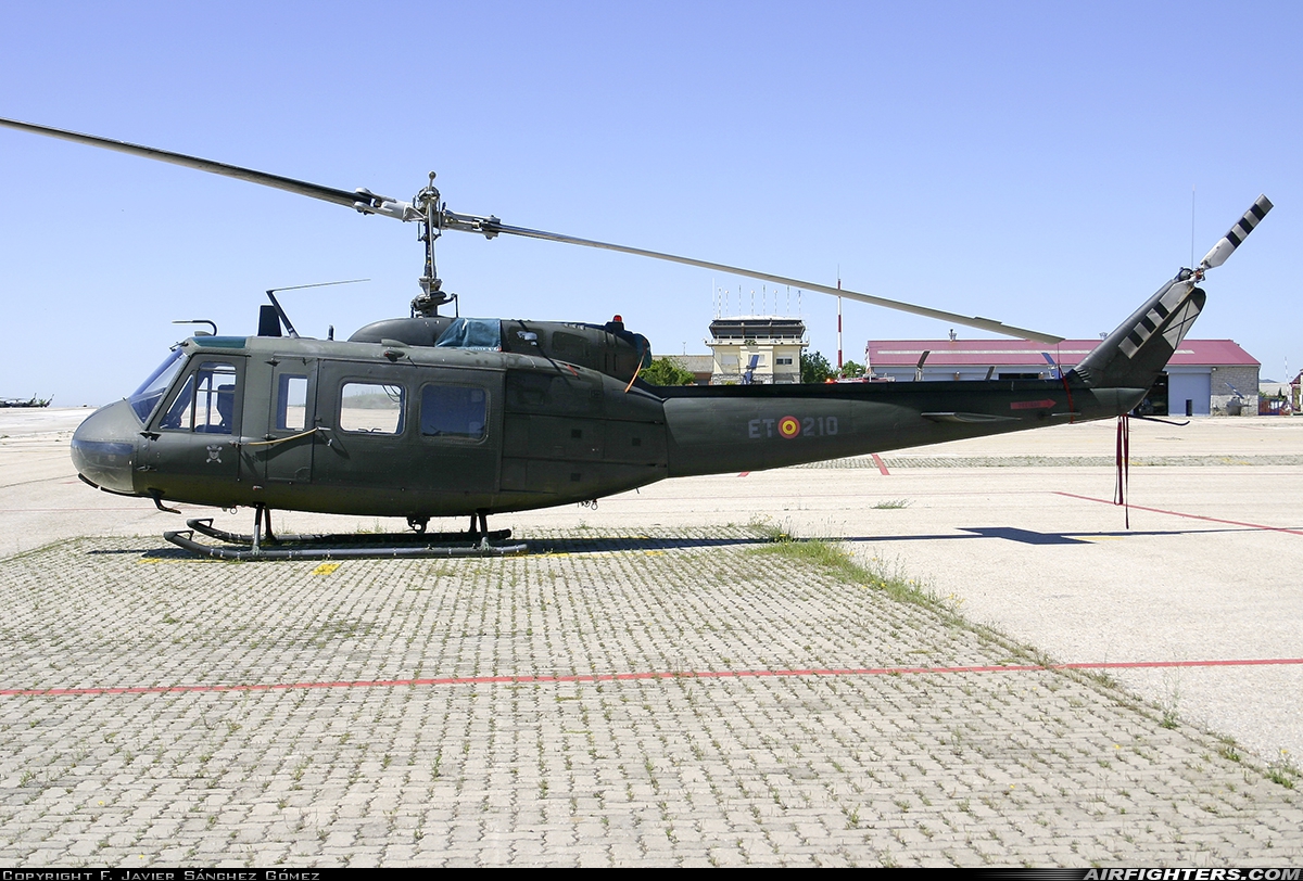 Spain - Army Bell UH-1H Iroquois (205) HU.10-30 at Madrid - Colmenar Viejo (LECV), Spain