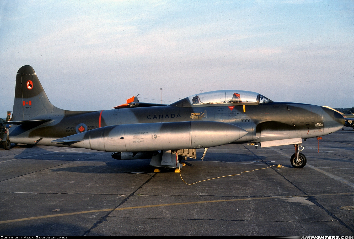 Canada - Air Force Canadair CT-133 Silver Star 3 (T-33AN) 133393 at Ramstein (- Landstuhl) (RMS / ETAR), Germany