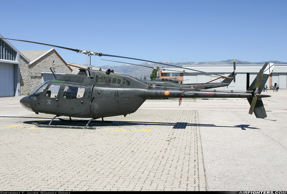 Spain - Army Bell OH-58A Kiowa (206A-1) HR.12-16 at Madrid - Colmenar Viejo (LECV), Spain