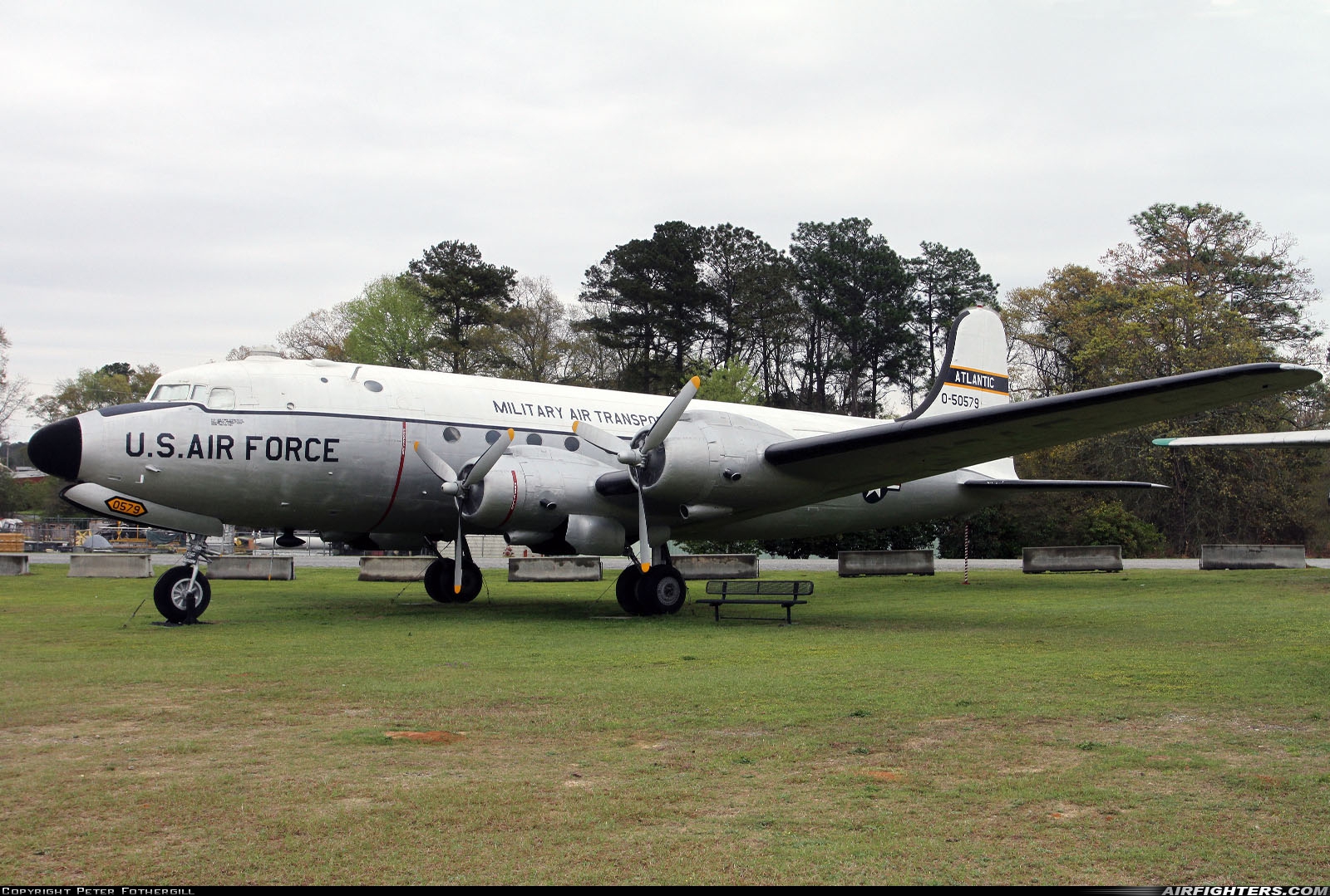 USA - Air Force Douglas C-54G Skymaster 45-0579 at Warner Robins - Robins AFB (WRB / KWRB), USA