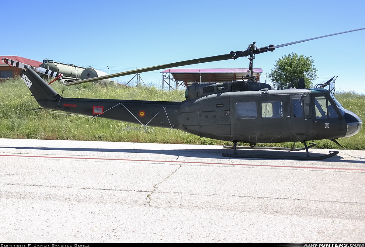 Spain - Air Force Bell UH-1H Iroquois (205) HU.10-77 at Madrid - Colmenar Viejo (LECV), Spain