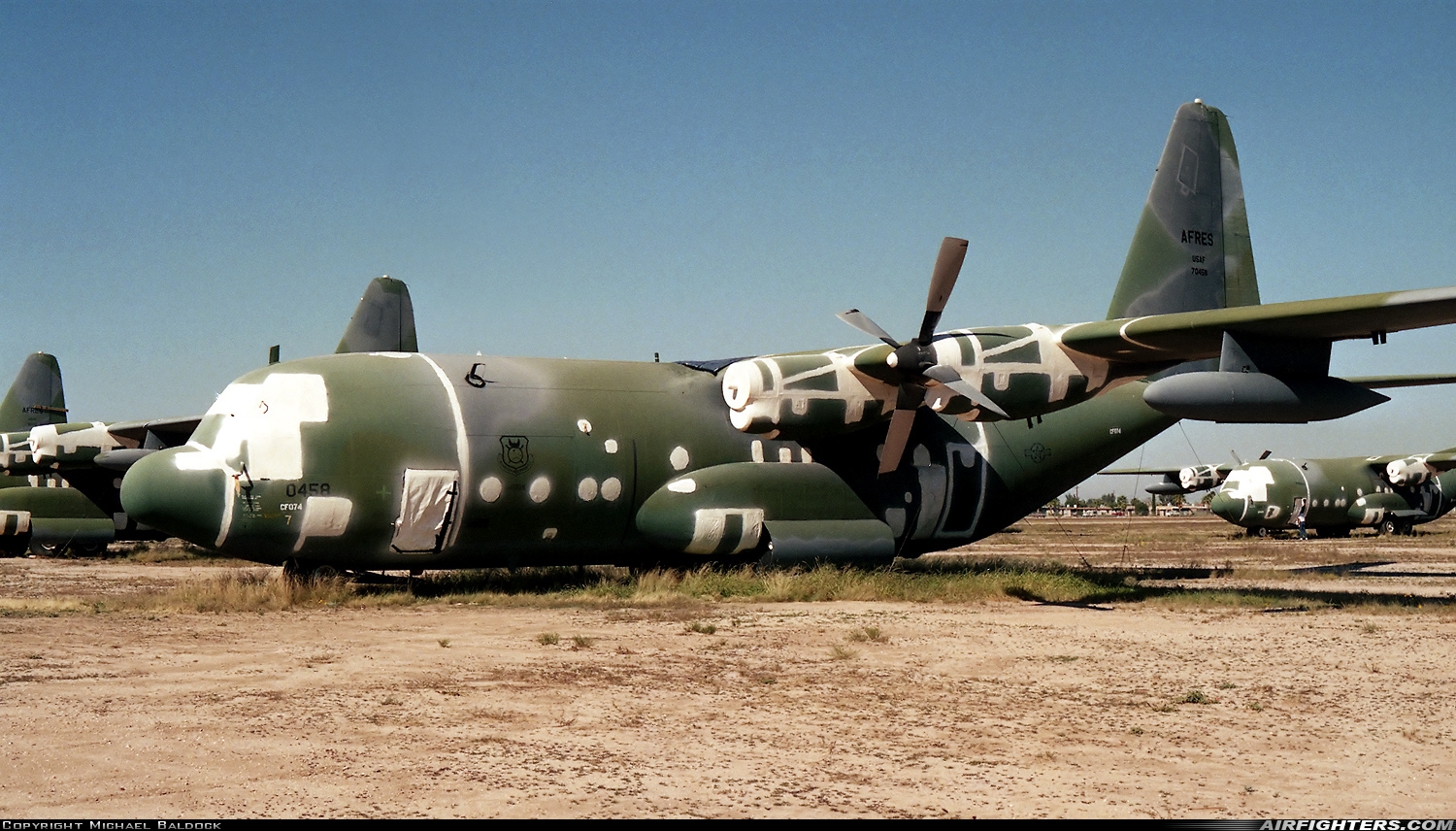 USA - Air Force Lockheed C-130A Hercules (L-182) 57-0458 at Tucson - Davis-Monthan AFB (DMA / KDMA), USA
