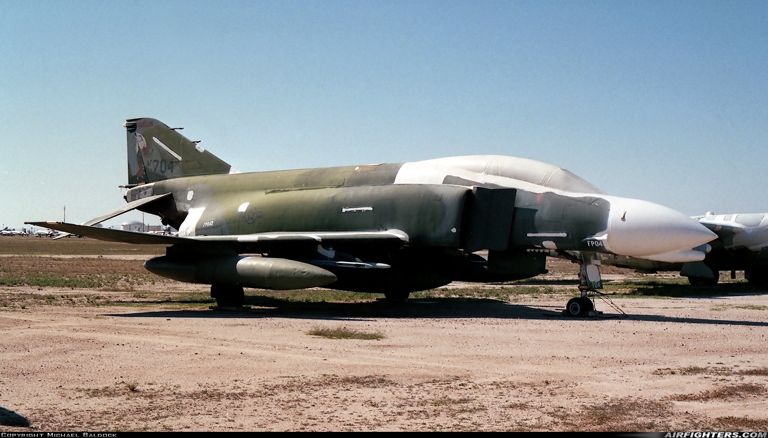 USA - Air Force McDonnell Douglas F-4C Phantom II 63-7704 at Tucson - Davis-Monthan AFB (DMA / KDMA), USA