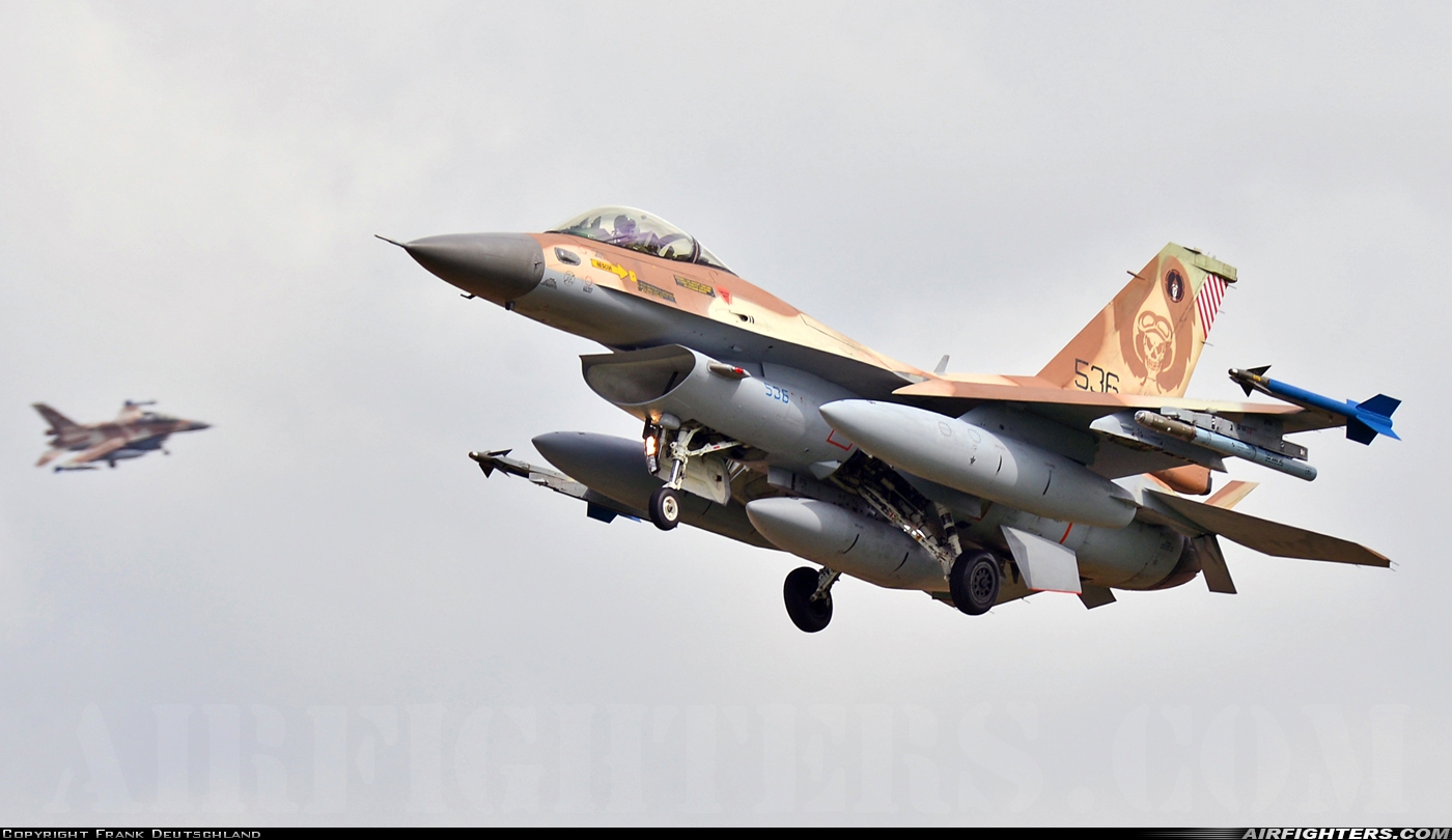 Israel - Air Force General Dynamics F-16C Fighting Falcon 536 at Norvenich (ETNN), Germany