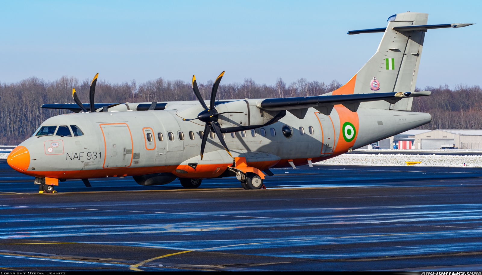Nigeria - Air Force ATR ATR-42-500MP Surveyor NAF931 at Monchengladbach (- Dusseldorf Express) (MGL / EDLN), Germany