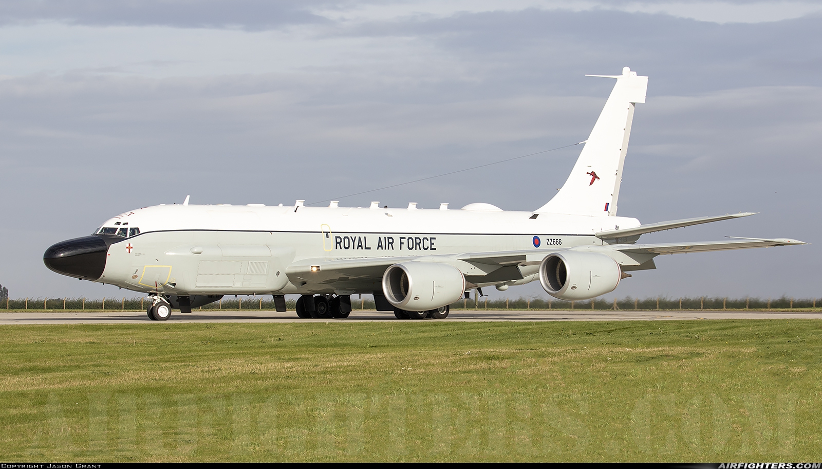 UK - Air Force Boeing RC-135W Rivet Joint (717-158) ZZ666 at Waddington (WTN / EGXW), UK