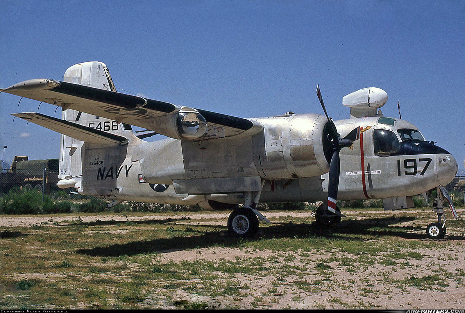 USA - Navy Grumman S-2F Tracker (G-89/S2F-1S1) 136468 at Tucson - Davis-Monthan AFB (DMA / KDMA), USA
