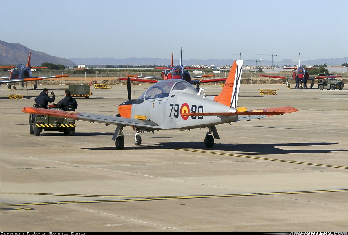 Spain - Air Force Enaer T-35C Tamiz E.26-33 at Murcia - San Javier (MJV / LELC), Spain