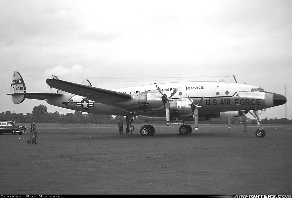USA - Air Force Lockheed VC-121B Constellation (L-749) 48-0611 at Berlin - Tempelhof (THF / EDDI), Germany