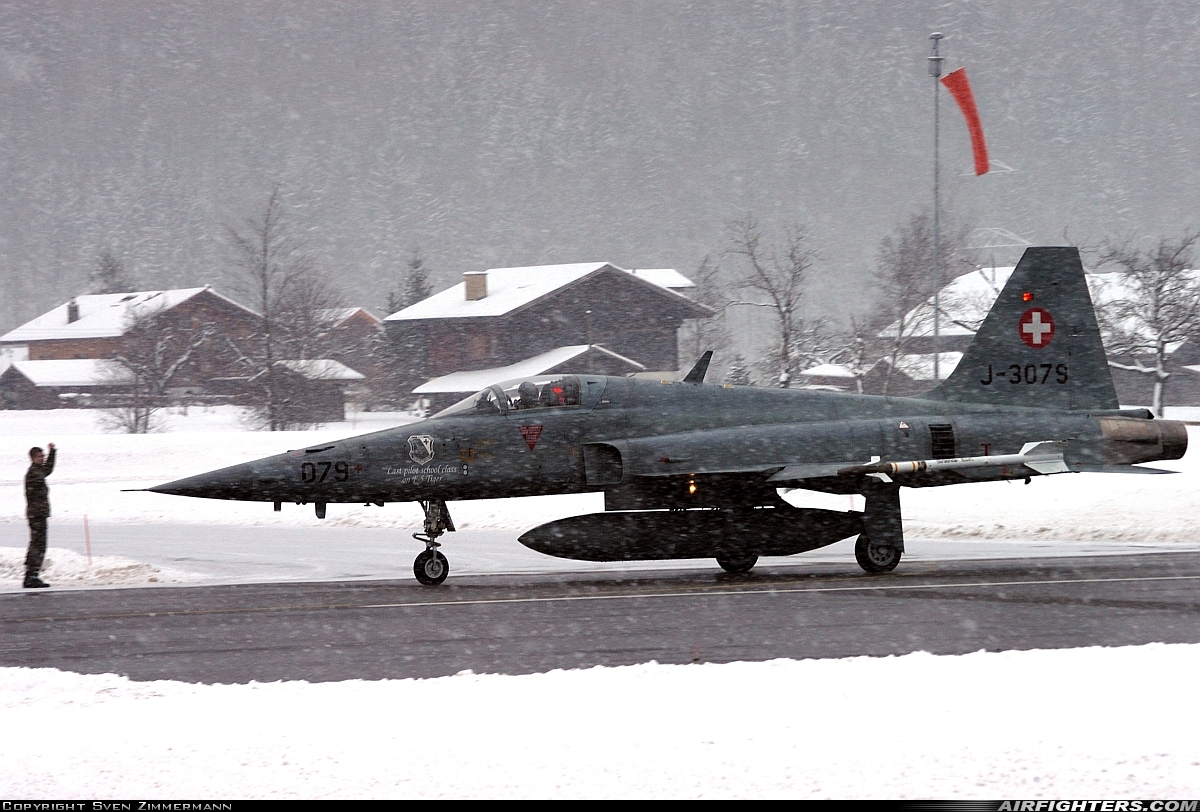Switzerland - Air Force Northrop F-5E Tiger II J-3079 at Meiringen (LSMM), Switzerland