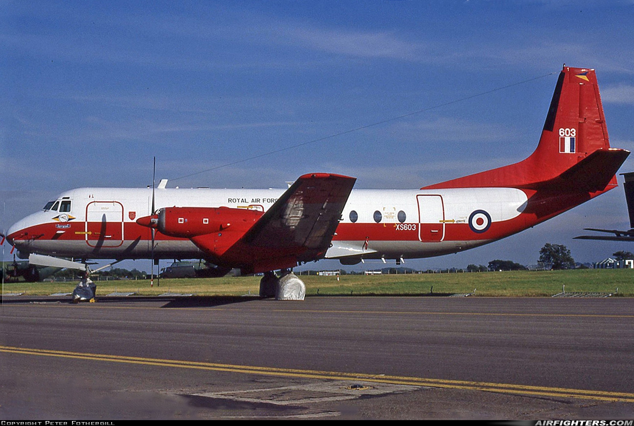 UK - Air Force Hawker Siddeley HS-780 Andover E3 XS603 at Fairford (FFD / EGVA), UK