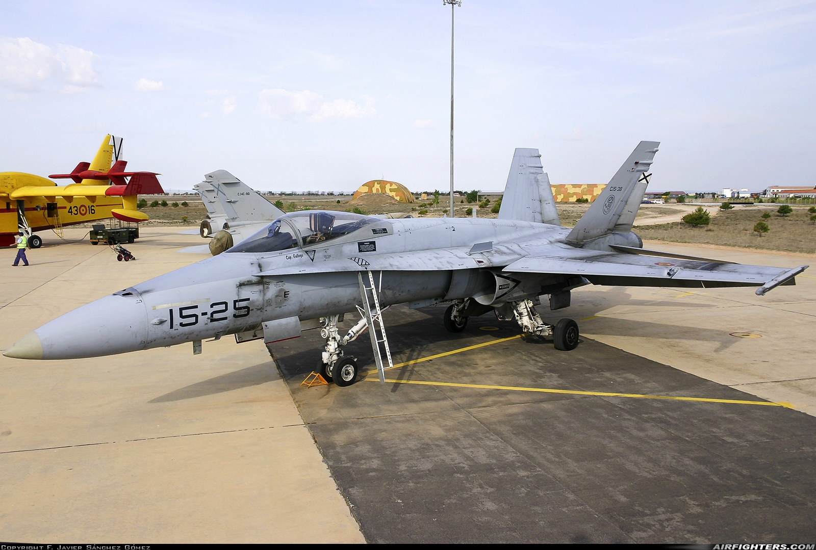 Spain - Air Force McDonnell Douglas C-15 Hornet (EF-18A+) C.15-38 at Albacete (- Los Llanos) (LEAB), Spain