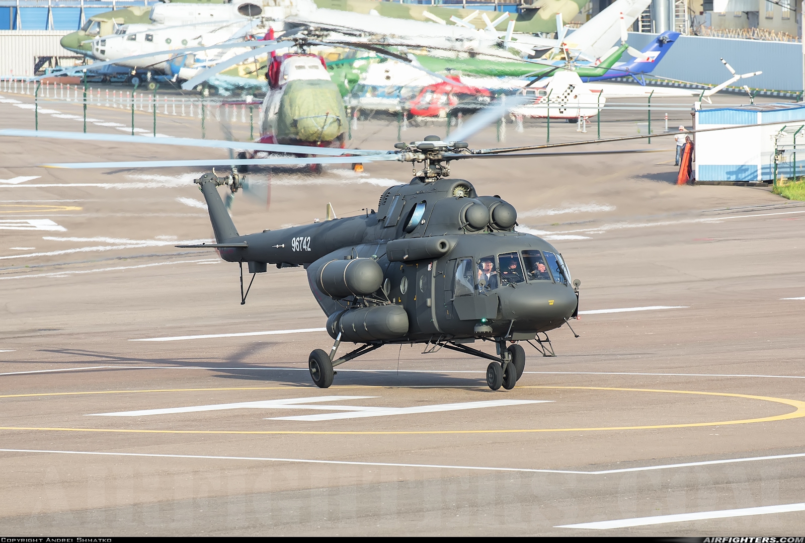 Company Owned - Mil Design Bureau Mil Mi-17V-5 96742 at Lyubertsy - Panki (RU-0213), Russia