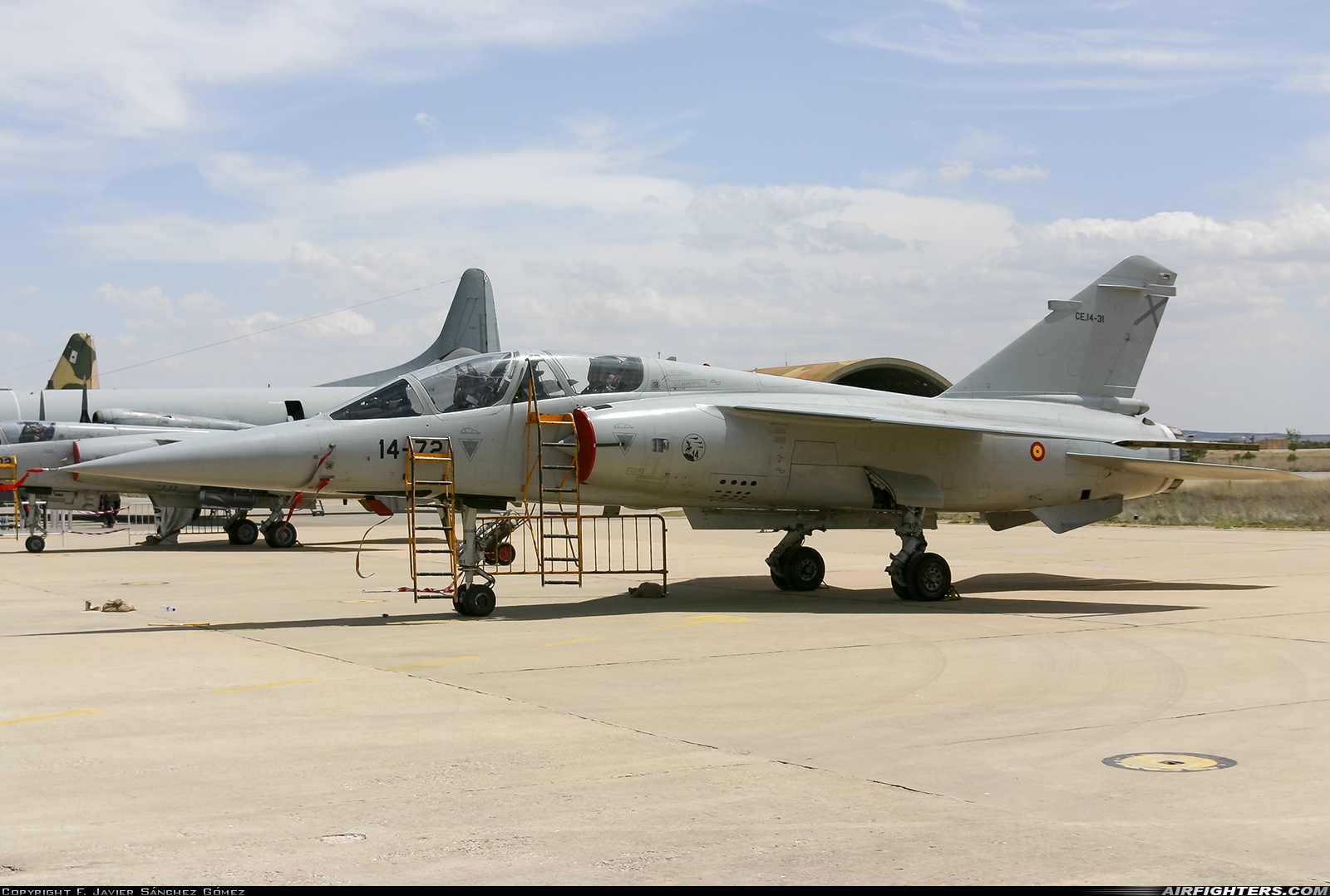Spain - Air Force Dassault Mirage F1BE CE.14-31 at Albacete (- Los Llanos) (LEAB), Spain