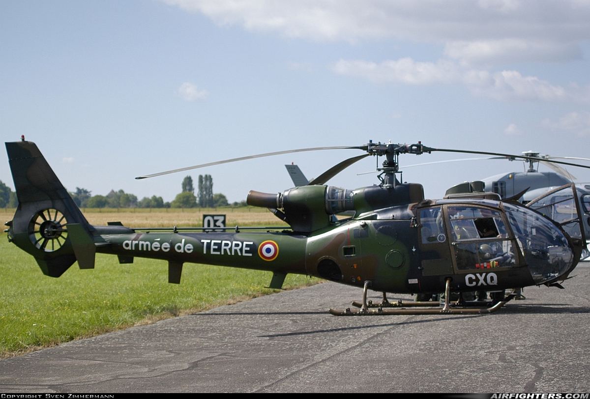 France - Air Force Aerospatiale SA-341F Gazelle 1518 at Dijon - Longvic (DIJ / LFSD), France