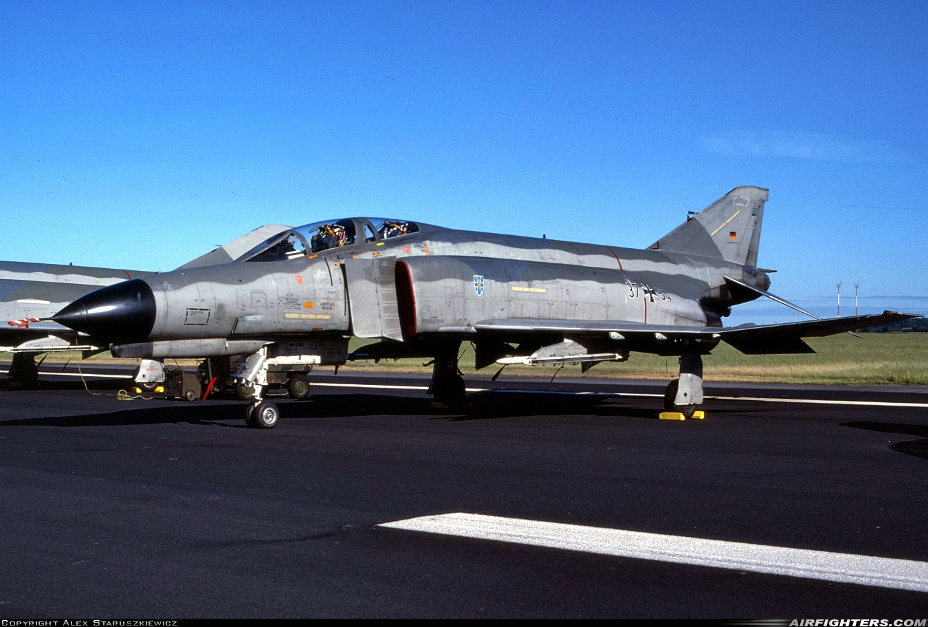 Germany - Air Force McDonnell Douglas F-4F Phantom II 37+54 at Schleswig (- Jagel) (WBG / ETNS), Germany