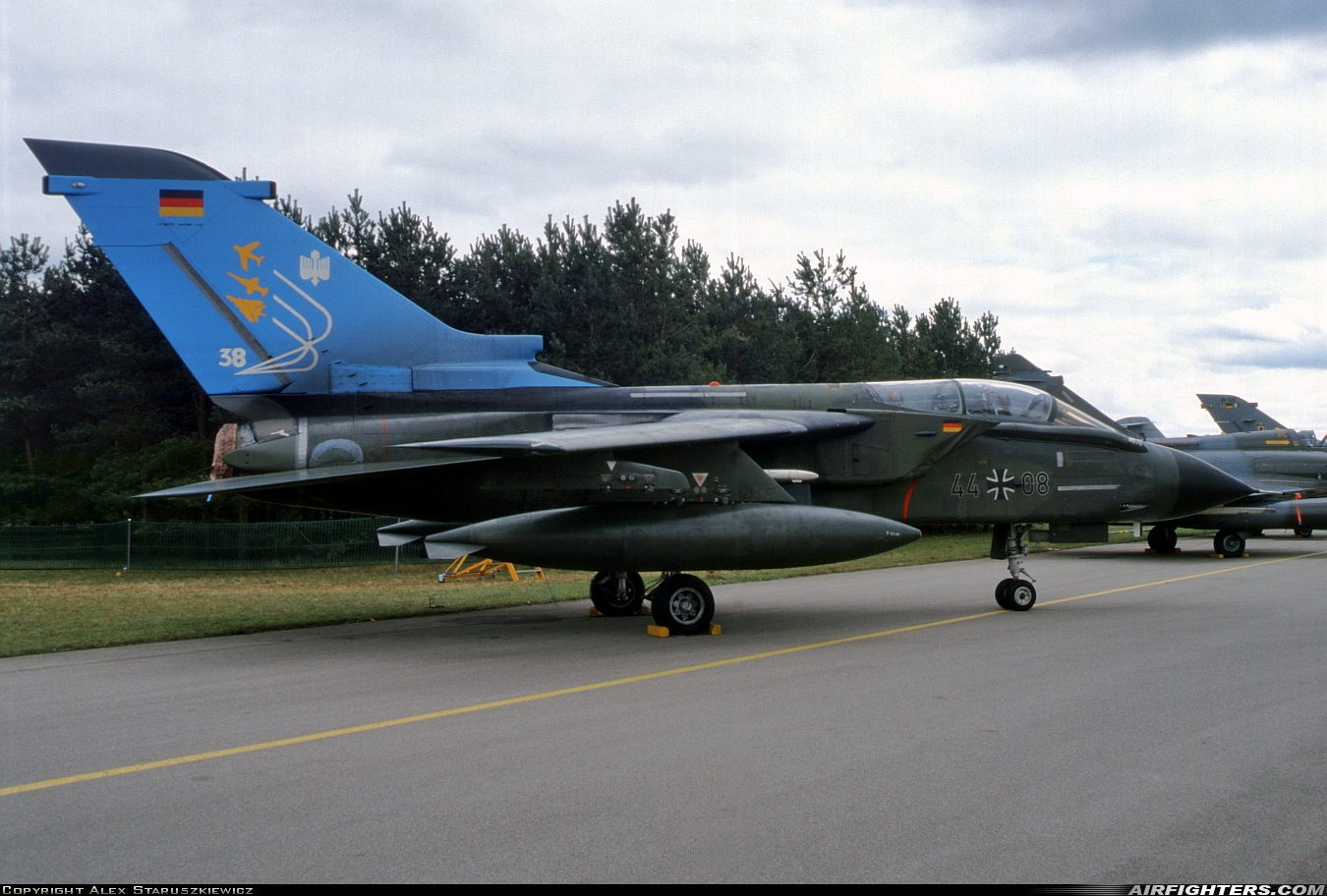 Germany - Air Force Panavia Tornado IDS 44+08 at Lechfeld (ETSL), Germany