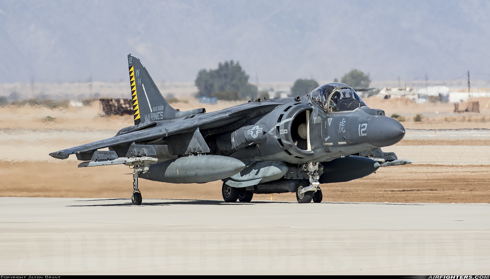 USA - Marines McDonnell Douglas AV-8B+ Harrier ll 165386 at El Centro - NAF (NJK / KNJK), USA