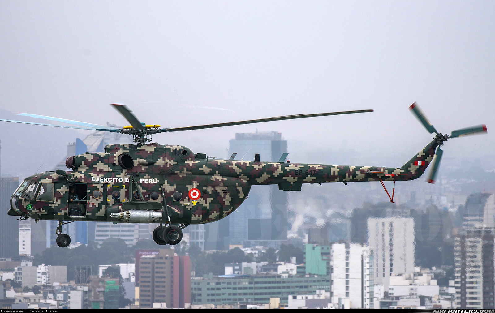 Peru - Army Mil Mi-17-1V EP-617 at Off-Airport - Lima-Callao, Peru