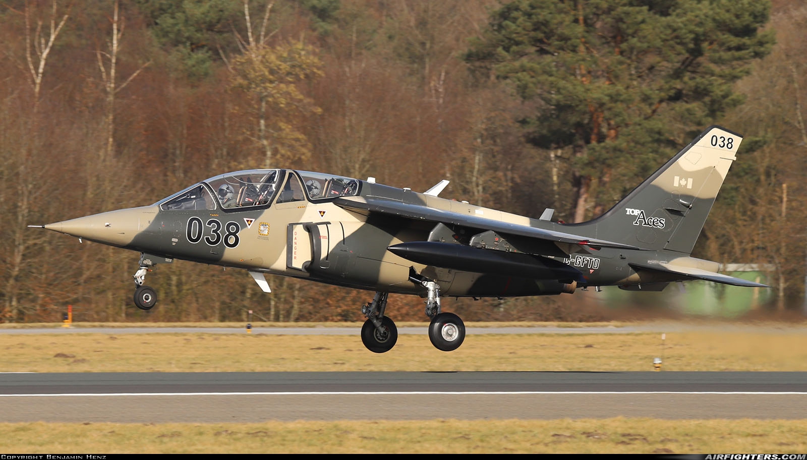 Company Owned - Top Aces (ATSI) Dassault/Dornier Alpha Jet A C-GFTO at Wittmundhafen (Wittmund) (ETNT), Germany